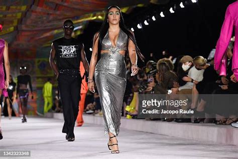 lourdes leon versace|Lourdes Leon walks the runway during the Versace Ready to .